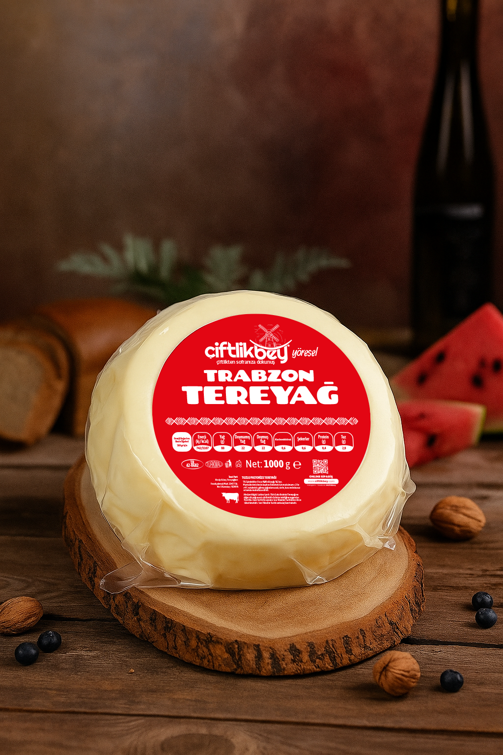 TRABZON TOP TEREYAĞ 1 KG